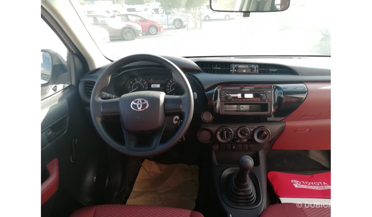 Toyota Hilux 2.4L Diesel 4X2 single cabin Mid Options