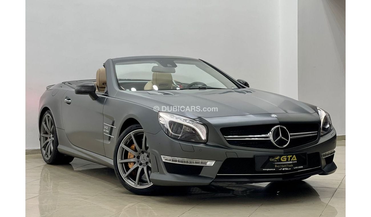 Mercedes-Benz SL 65 AMG 2013 Mercedes SL 65 AMG 45th Anniversary, ( 1 of 45 Worldwide ), Full Gargash Service History, GCC
