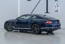 بنتلي كونتيننتال جي تي 6.0L W12 (626 HP) 2019 Bentley Continental GT W12, Warranty, Full Bentley Service History, Full Opti