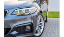 BMW 230i i M Kit | 1,939 P.M | 0% Downpayment | Full Option | Low Mileage