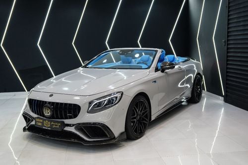 مرسيدس بنز S 500 Std 4.7L Cabriolet, Special Edition, BRABUS KIT, Very Low KM, GCC Spec!!