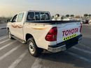 تويوتا هيلوكس 2021 TOYOTA HILUX 2.8L V4 **DIESEL** MANUAL TRANSMISSION  + POWER WINDOW + 4X4  - DOUBLE CABIN - wit