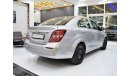Chevrolet Aveo LS EXCELLENT DEAL for our Chevrolet Aveo ( 2019 Model! ) in Silver Color! GCC Specs