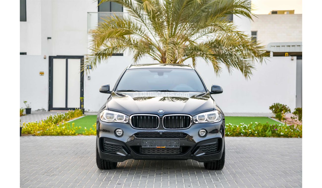 BMW X6 Rear Entertainment, Head Up Display, 360 Camera - Warranty and Service Contract- AED 4,289