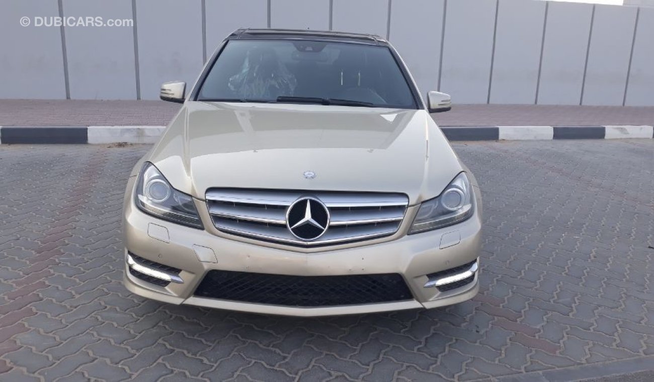 Mercedes-Benz C 350 2012 Gulf specs Full options clean car  panorama roof DVD camera