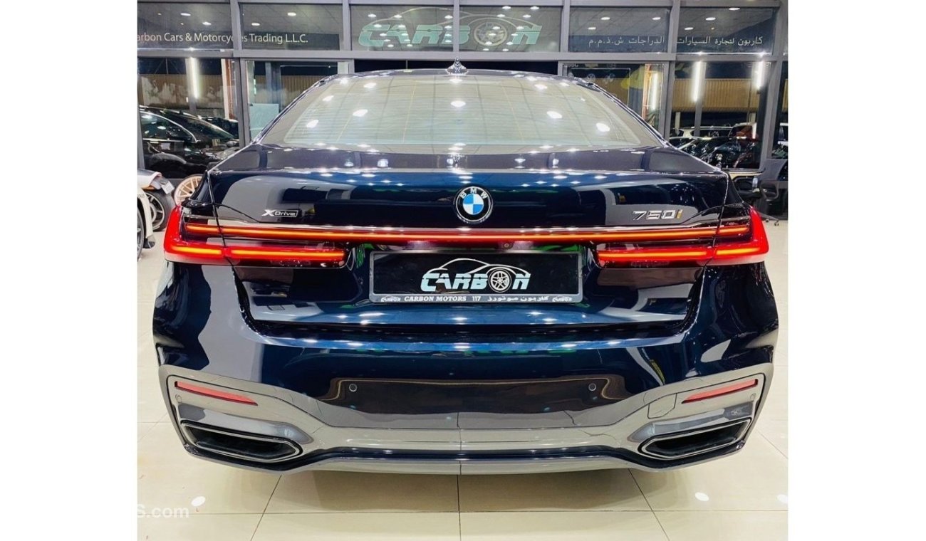 بي أم دبليو 750 BMW 750LI XDRIVE 2020 MODEL WITH ONLY 23K KM IN PERFECT CONDITION FOR 319 K AED WITH FREE INSURANCE