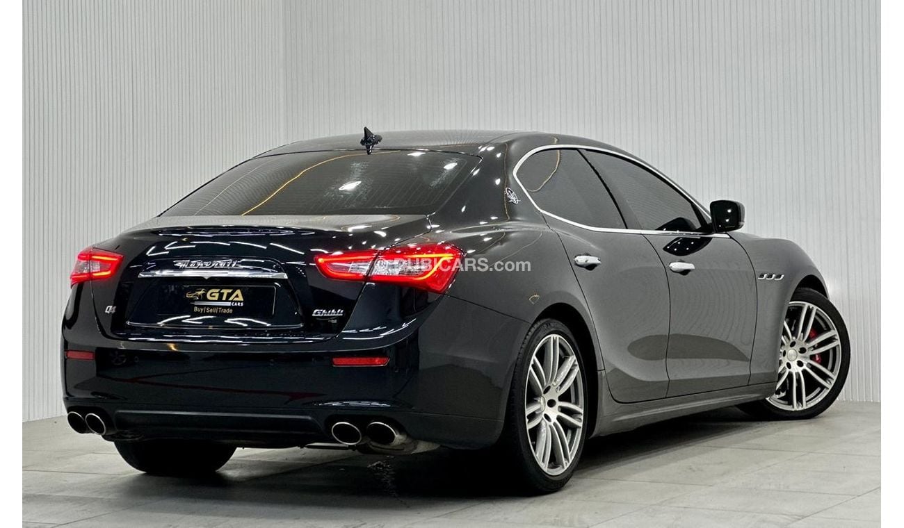 Maserati Ghibli 2015 Maserati Ghibli S Q4, Service Pack Available, GCC Specs