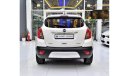 Opel Mokka EXCELLENT DEAL for our Opel Mokka TURBO ( 2016 Model ) in White Color GCC Specs