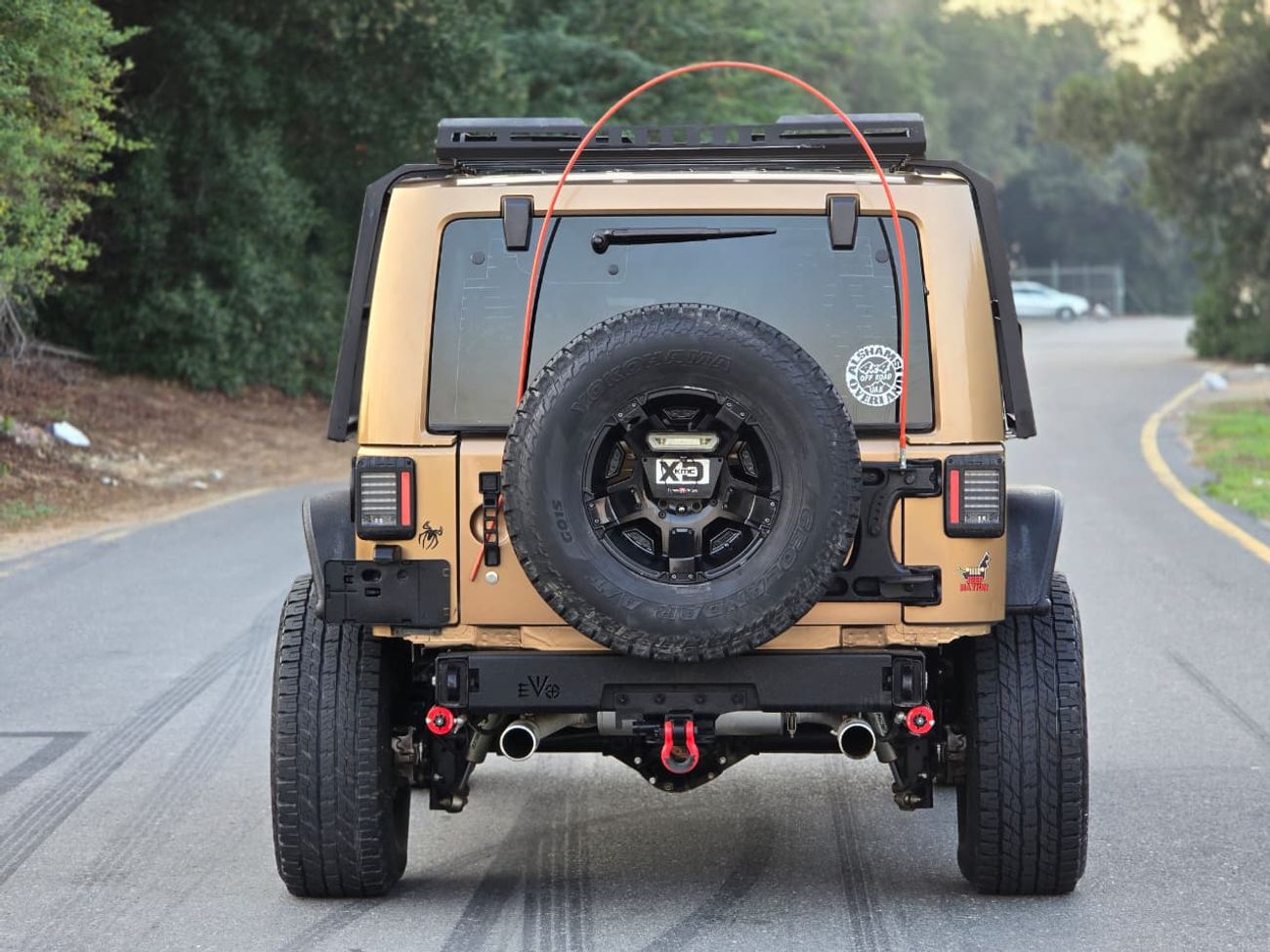 Jeep Wrangler Sahara 3.6L A/T JEEP WRANGLER SAHARA 2015 // GCC // ORGINAL PAINT // ACCIDENT FREE // 2 KEYS // PERF