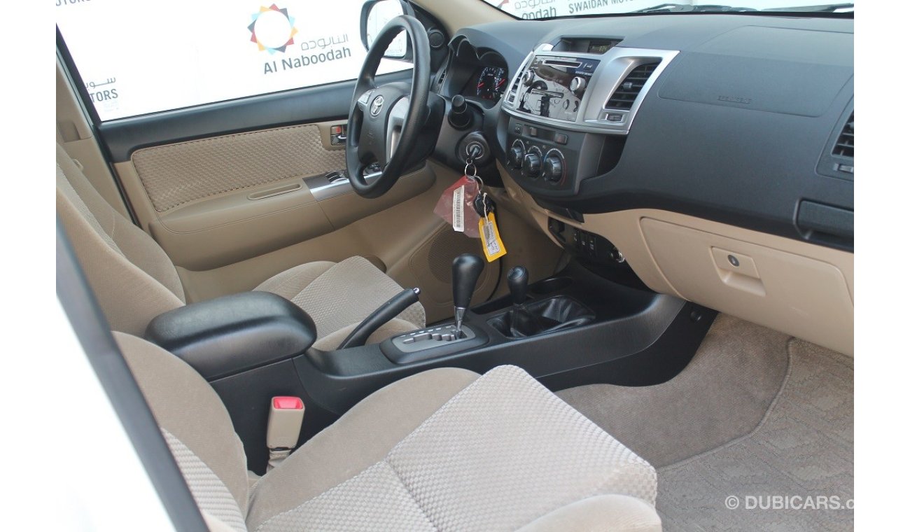 تويوتا فورتونر 2.7L 2014 MODEL WITH WARRANTY