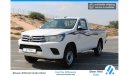 Toyota Hilux 2016 | HILUX SINGLE CABIN 4X4 GLX M/T WITH GCC SPECS AND EXCELLENT CONDITION