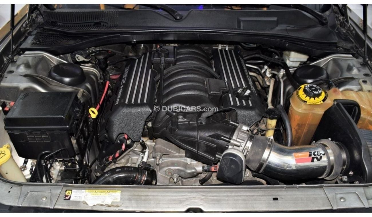 Dodge Challenger SRT8 EXCELLENT DEAL for our Dodge Challenger SRT 392HEMI ( 2012 Model ) in Grey Color GCC Specs