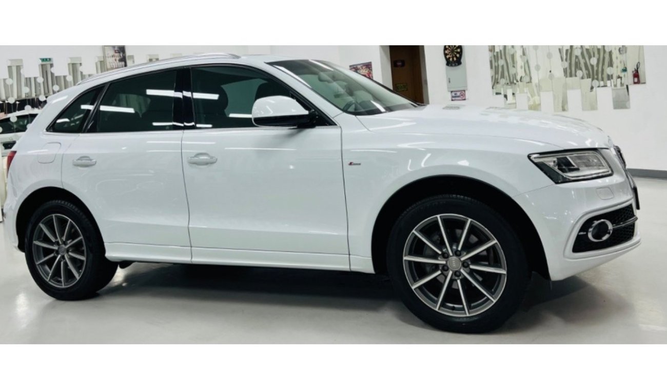 Audi Q5 40 TFSI S-Line GCC .. FSH .. S line .. NAV .. Perfect Condition .. Original Paint