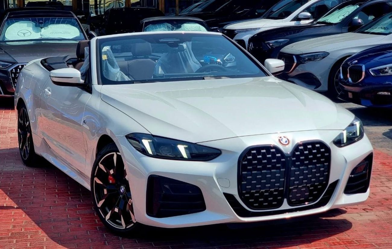 BMW 420i M Sport Convertible Warranty & Service 2025 GCC