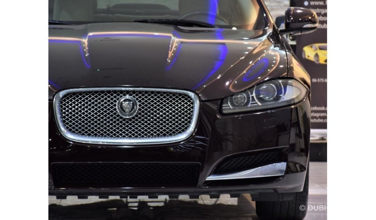 Jaguar XF Luxury EXCELLENT DEAL for our Jaguar XF V6 ( 2013 Model! ) in Brown Color! GCC