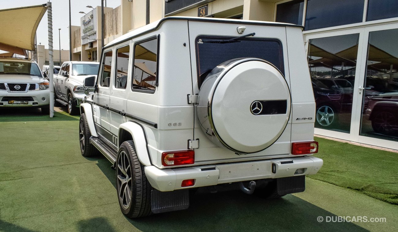 Mercedes-Benz G 63 AMG V8 5.5L GCC SPECIFICATION AGENCY WARRANTY FULL SERVICE HISTORY