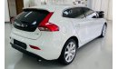 Volvo V40 V40 .. T3 .. Original paint .. GCC .. FSH .. Perfect Condition