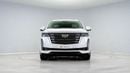 Cadillac Escalade Premium Luxury 6.2L 4WD | AED 3,980 PM | Captain Chair, Low KM, Rear ENT | Ramadan Offer