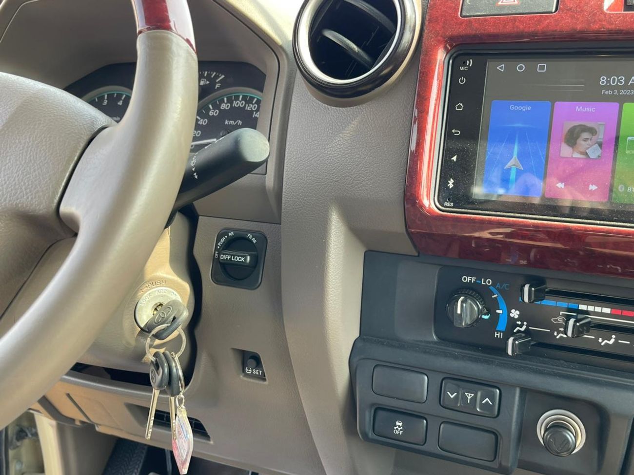 تويوتا لاند كروزر بيك آب Toyota LAND CRUISER DC MT PETROL 4.0L WIN-DIFF