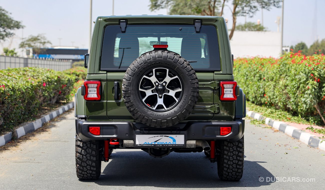 Jeep Wrangler Unlimited Rubicon V6 3.6L , GCC , 2021 , 0Km , W/3 Yrs or 60K Km WNTY @Official Dealer