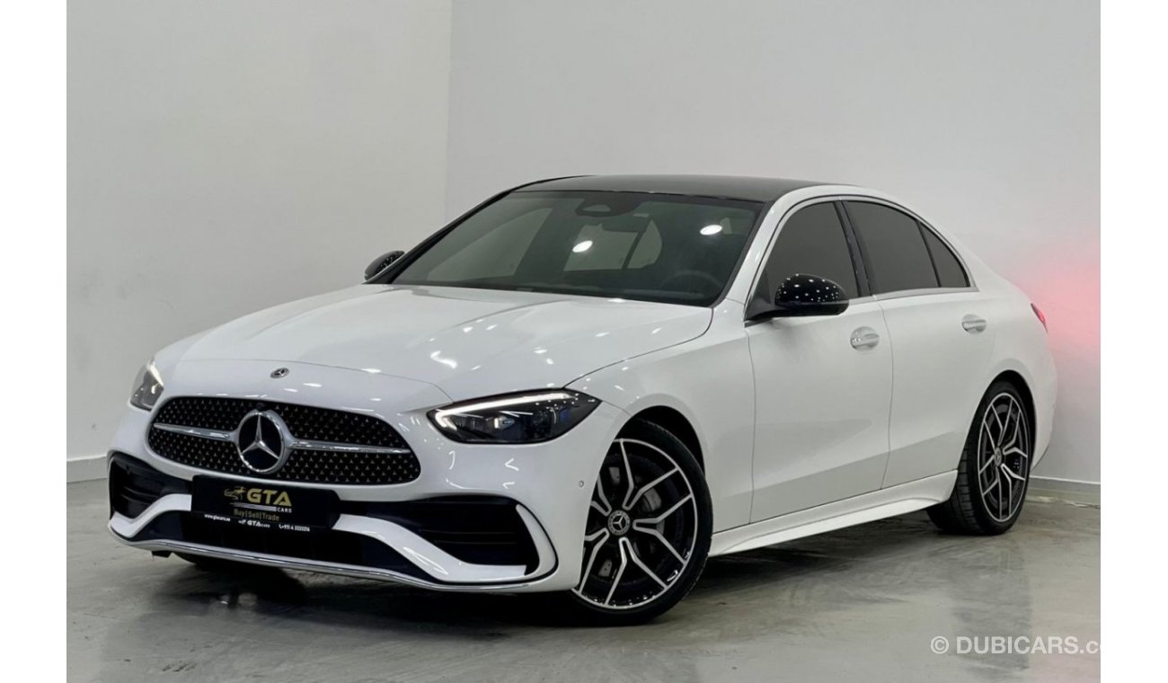 مرسيدس بنز C 300 2022 Mercedes Benz C300 AMG, Mercedes Warranty + Service Contract, Very Low Kms, GCC