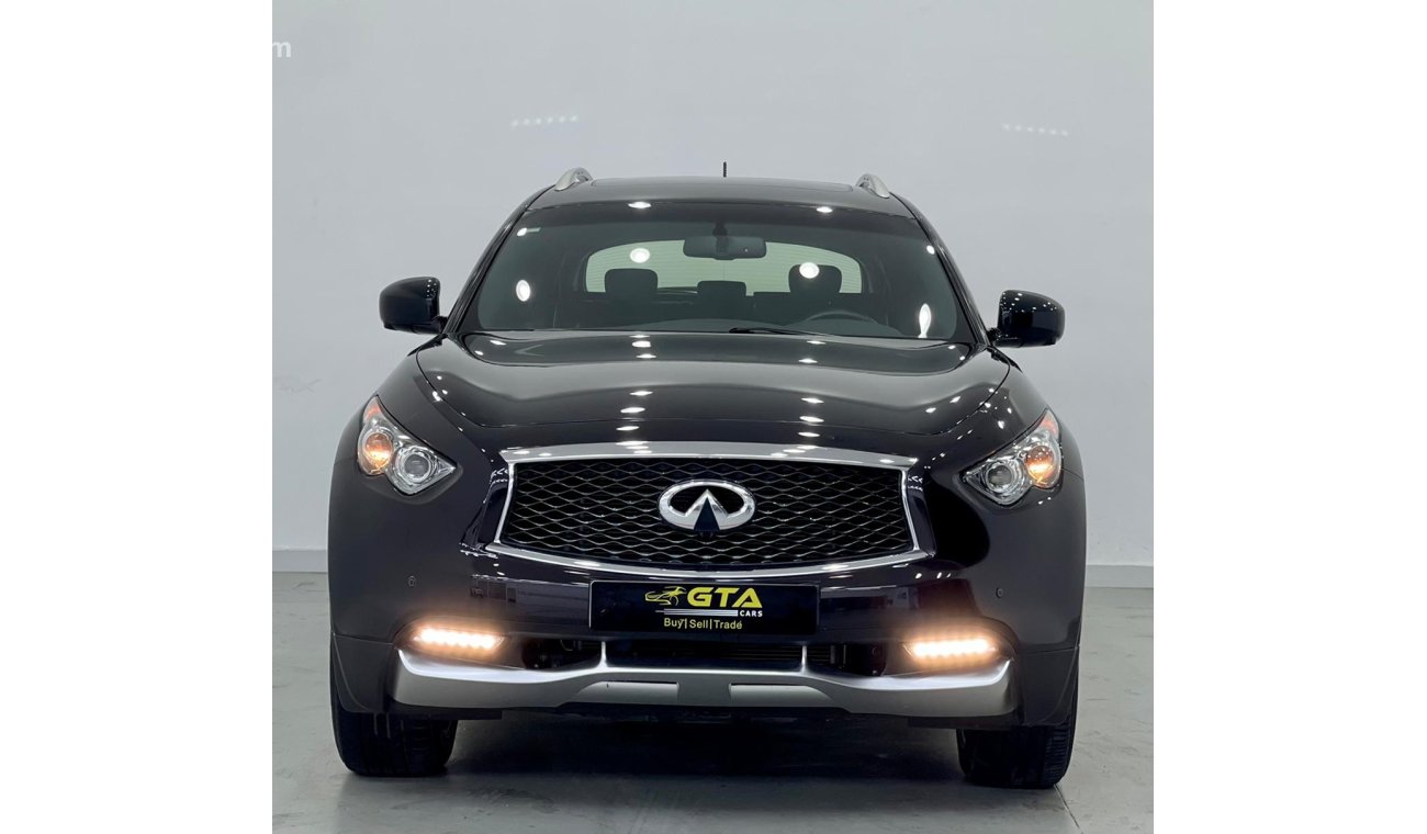 إنفينيتي QX70 ليميتيد 2018 Infiniti QX70 Limited 50th Anniversary, Infiniti History, Warranty, Low Kms, GCC