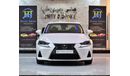 لكزس IS 350 EXCELLENT DEAL for our Lexus IS350 ( 2017 Model! ) in White Color! GCC Specs