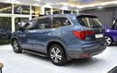 Honda Pilot EXCELLENT DEAL for our Honda Pilot ( 2016 Model ) in Blue Color GCC Specs