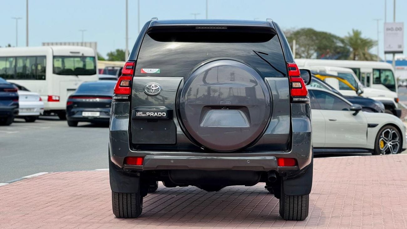 Toyota Prado 2021 | 2.8L DIESEL ENGINE | AT | RHD | SUNROOF | 360 VIEW CAMERA | COOL BOX | DIGITAL ODOMETER | ELE