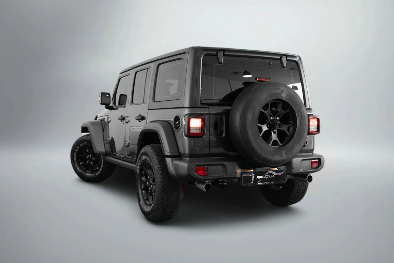 Jeep Wrangler Unlimited Willys 2020 Jeep Wrangler Unlimited Willy’s Edition / Full Jeep Service History