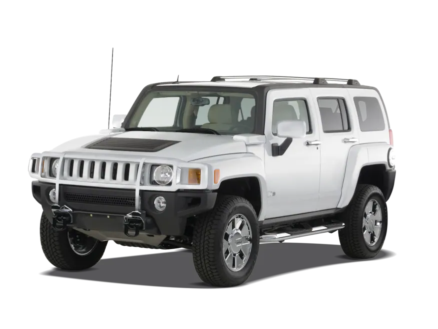 Hummer H3 cover - Front Left Angled