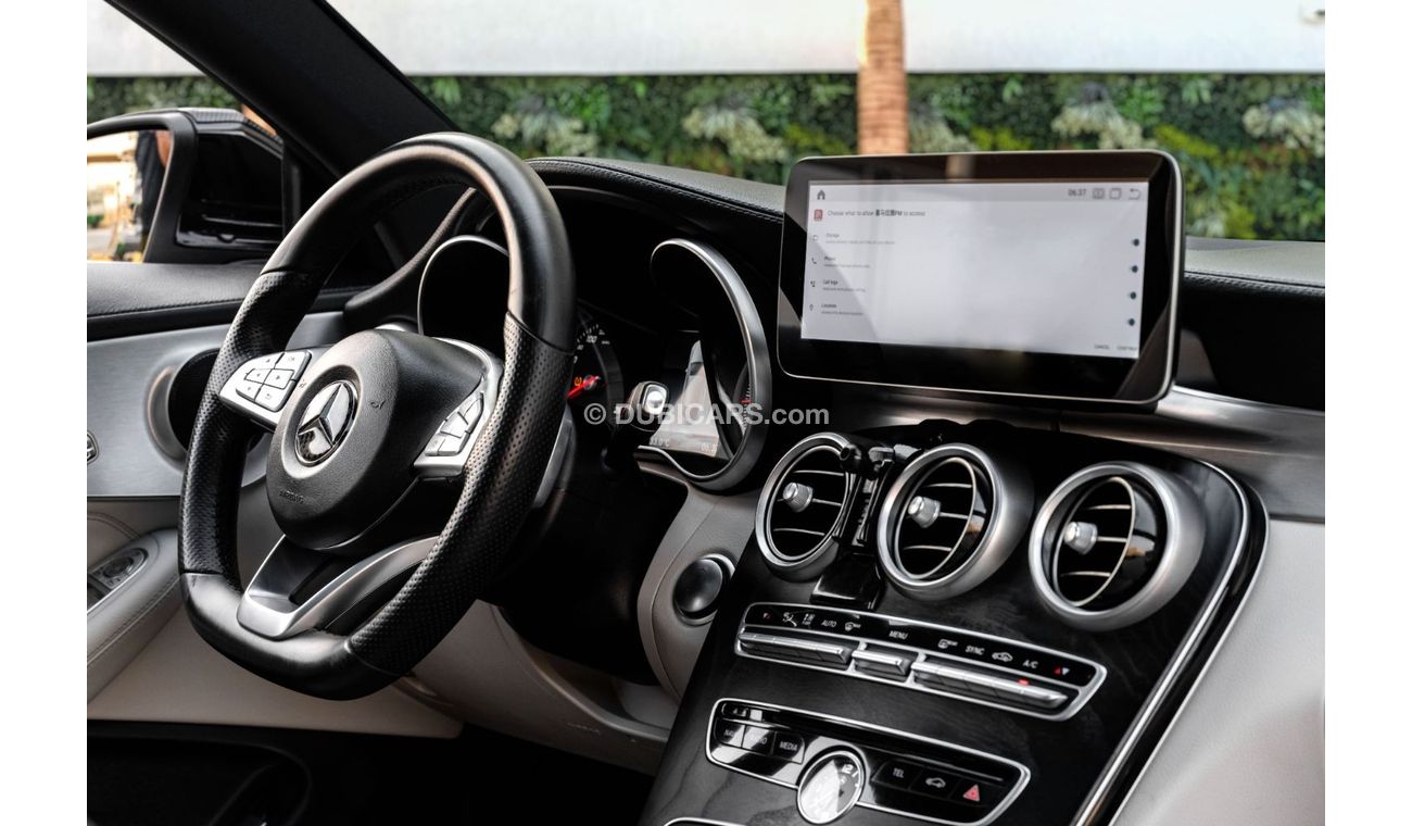 مرسيدس بنز C 200 AMG Coupe | 3,327 P.M  | 0% Downpayment | Excellent Condition!