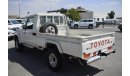 Toyota Land Cruiser Pick Up 79 SINGLE CAB PICKUP LX V8 4.5L DIESEL MANUAL TRANSMISSION WITH WINCH