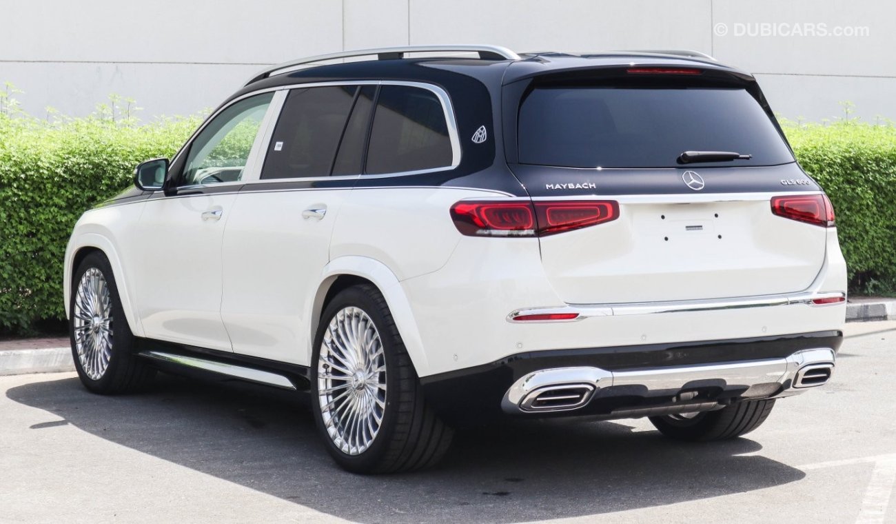 مرسيدس بنز GLS 600 Maybach 4MATIC 2021 White/Black Inside (Two-tone color)