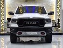 رام 1500 EXCELLENT DEAL for our Dodge Ram Rebel 4x4 5.7L ( 2021 Model ) in White Color GCC Specs
