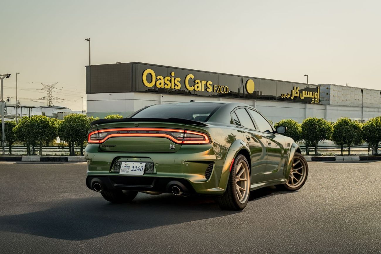 دودج تشارجر 6.4L R/T Scatpack Swinger Wide Body 1 Of 1000 Agency Warranty GCC 2023
