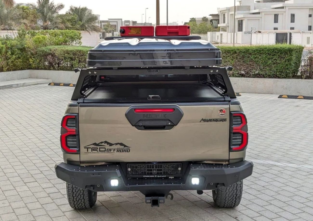 Toyota Hilux 2021 ADVENTURE V6 4.0L V6 GCC FULLY MODIFIED TRD OFF-ROAD IN EXCELLENT CONDITION