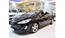 Peugeot 308 CONVERTIBLE Peugeot 308 TURBO CC 2011 Model!! in Black Color! GCC Specs