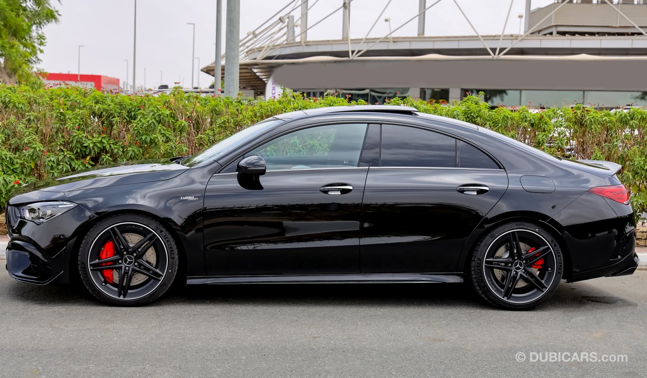 مرسيدس بنز CLA 45 S  AMG مرسيدس بنز Night Package 4Matic Plus CLA 45 S AMG خليجية 2021 0Km مع ضمان سنتين مفتوح الكيلو من EMC