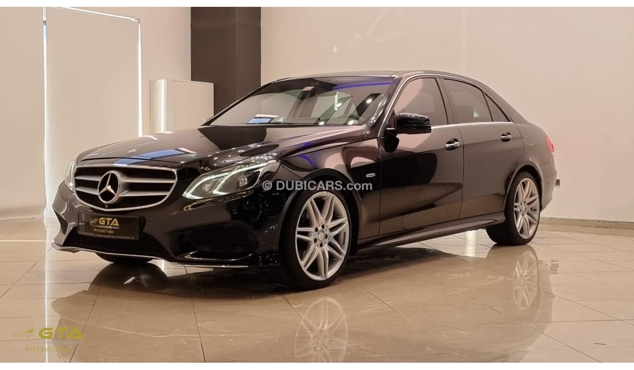Mercedes-Benz E300 2016 Mercedes E300 AMG, Full Mercedes Service History, GCC