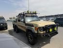 Toyota Land Cruiser 70 LC76 DC Toyota pickup 70 series RHD diesel golden colour