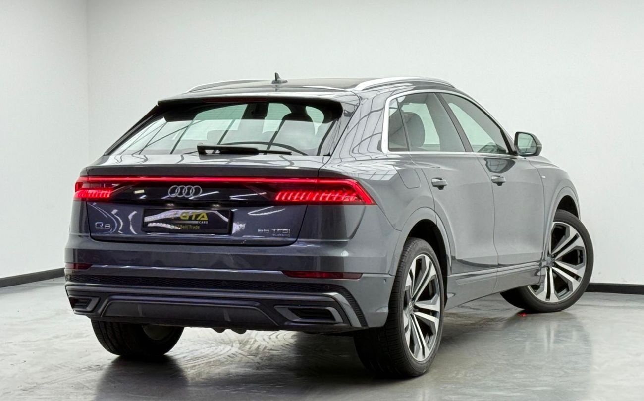 Audi Q8 55 TFSI quattro S-Line 3.0L (340 HP) 2019 Audi Q8 55 TFSI Quattro S-Line, Audi Service Pack, Warrant