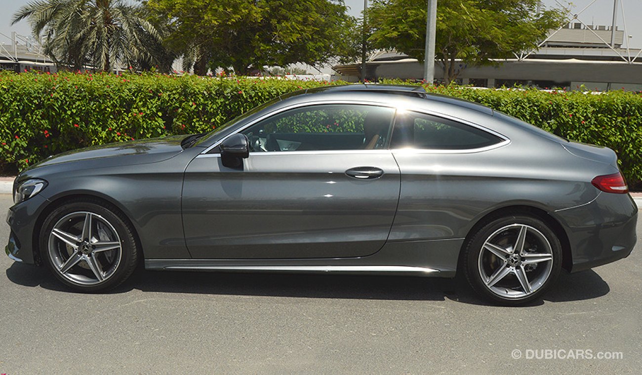 Mercedes-Benz C 250 Coupé, 2.0L V4-Turbo, GCC with 2 Years Unlimited Mileage Warranty