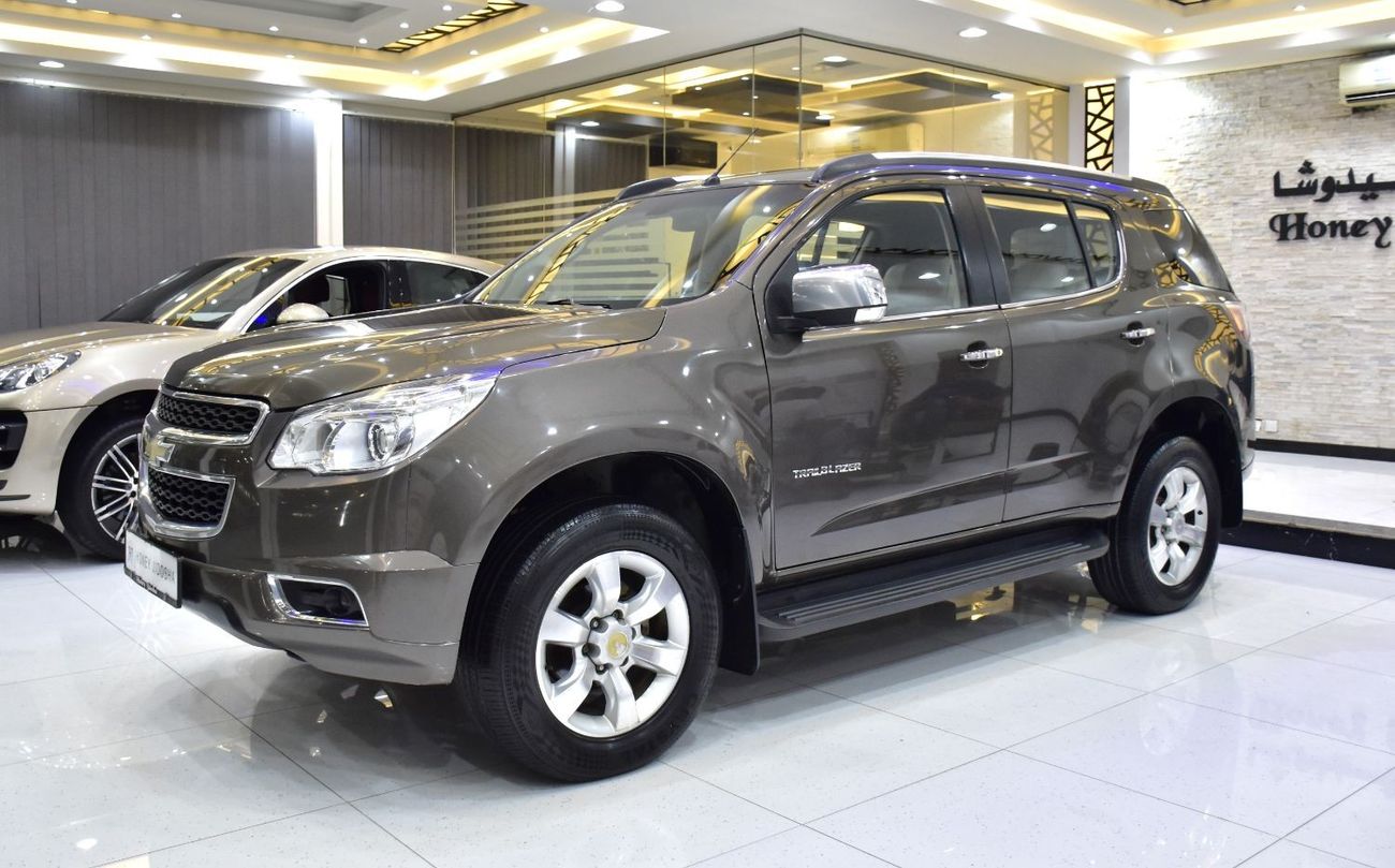 Chevrolet Trailblazer EXCELLENT DEAL for our Chevrolet Trailblazer LTZ ( 2013 Model ) in Brown Color GCC Specs
