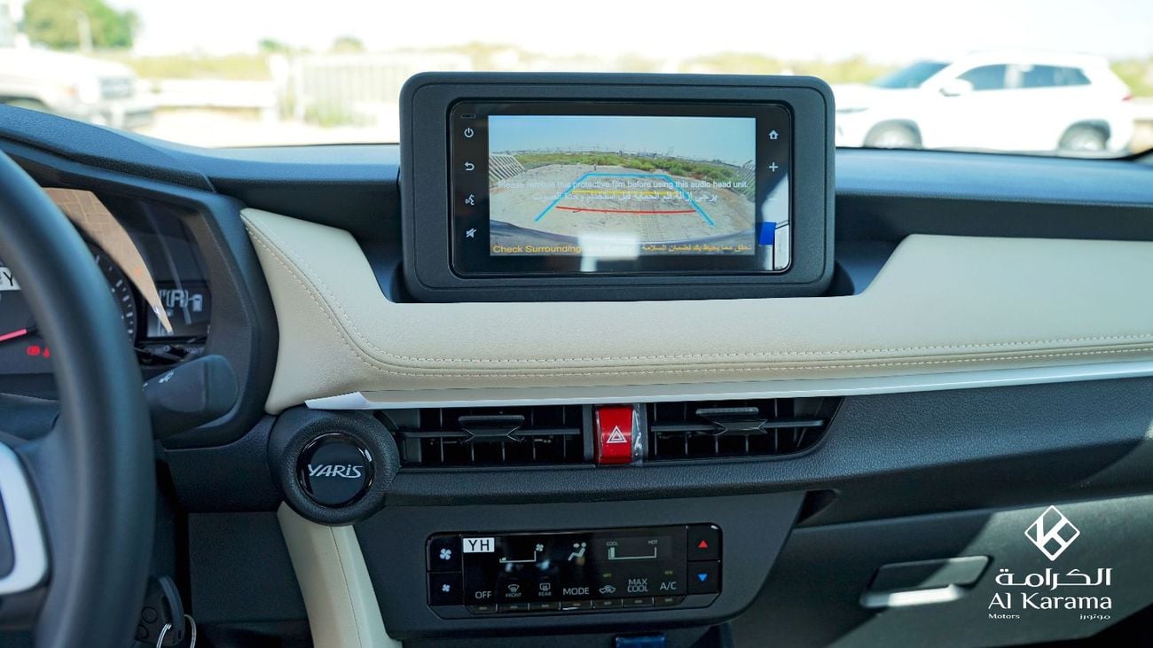 تويوتا يارس تويوتا يارس Y | محرك 4 أسطوانات سعة 1.3 لتر | مواصفات خليجية | نظام التحكم بالمناخ | عجلات معدنية | 