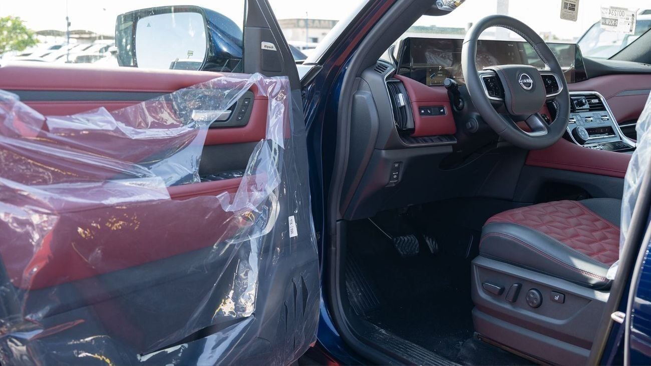 نيسان باترول 2026 Nissan Patrol V6 3.5L Twin Turbo LE Platinum Blue