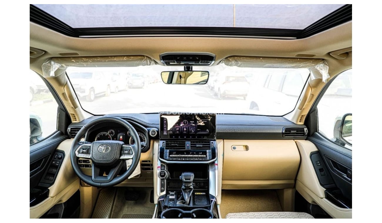 تويوتا لاند كروزر 2022 Toyota LC300 3.3L L3 | Sunroof + Alloy Wheels + Full Wide Center Screen + 20" Wheels