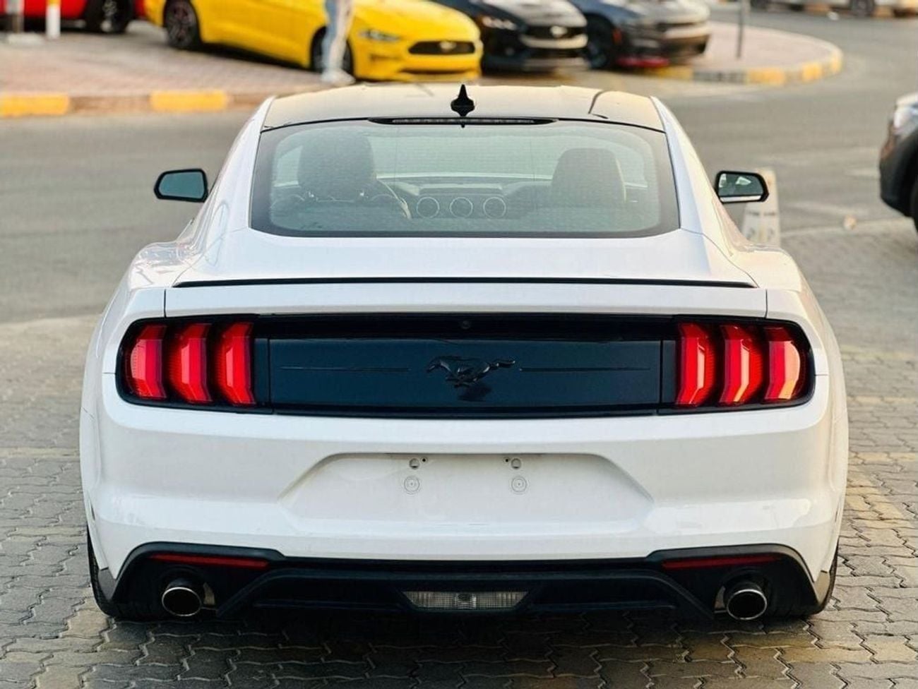 Ford Mustang ECOBOOST FASTBACK Monthly AED 1265/- | 0% DP | Blindspot | Touch Screen | # 12661S