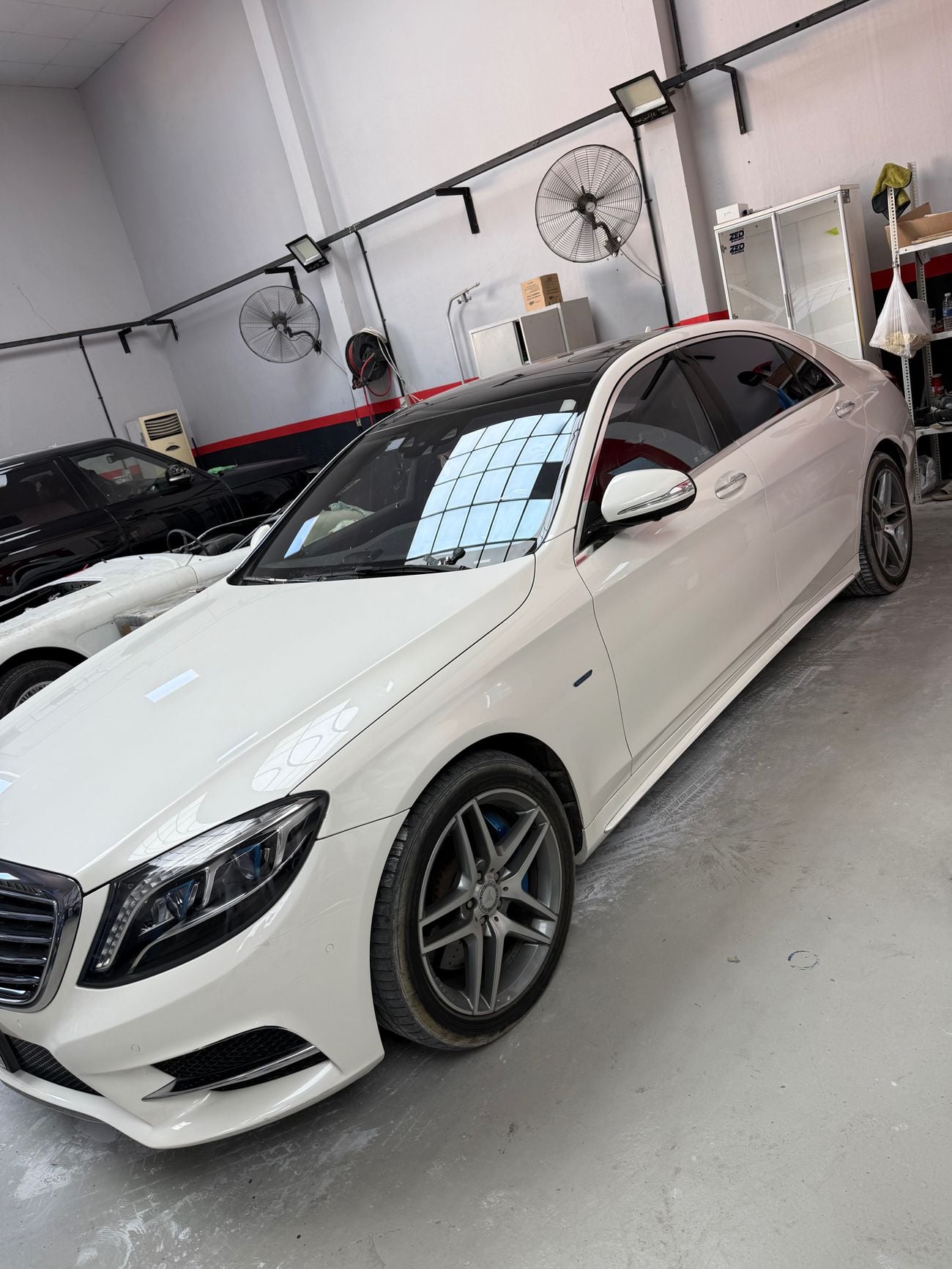 مرسيدس بنز S 550 S550e plug-in hybrid fully loaded