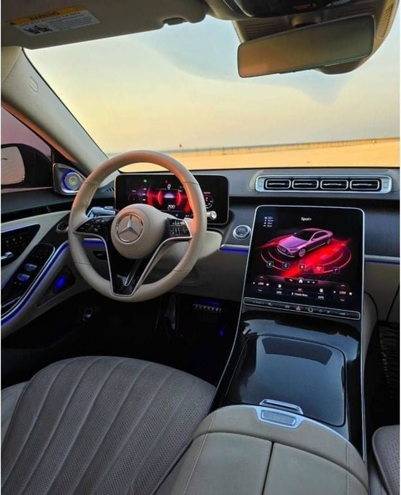 مرسيدس بنز S 500 4MATIC W223 (URGENT)
